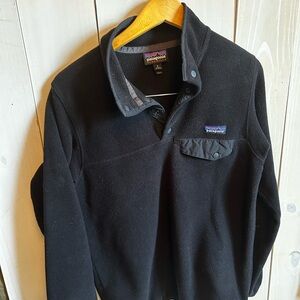 Patagonia Synchilla Black Fleece Pullover